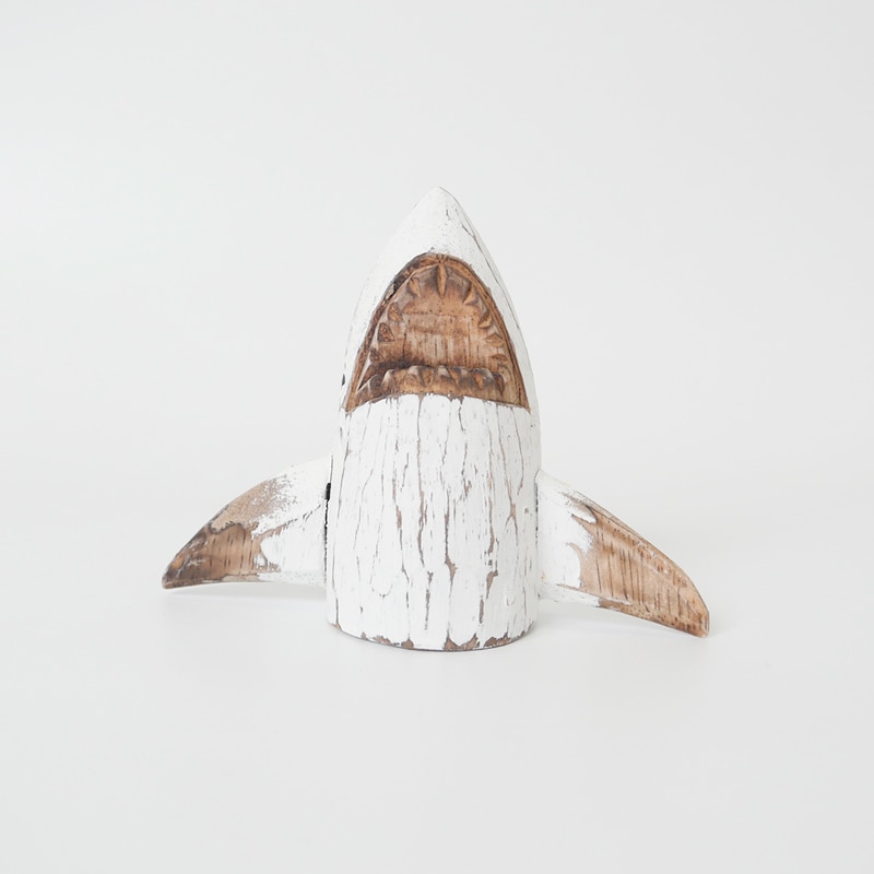 木彫りシャーク S サメ｜マライカ公式通販