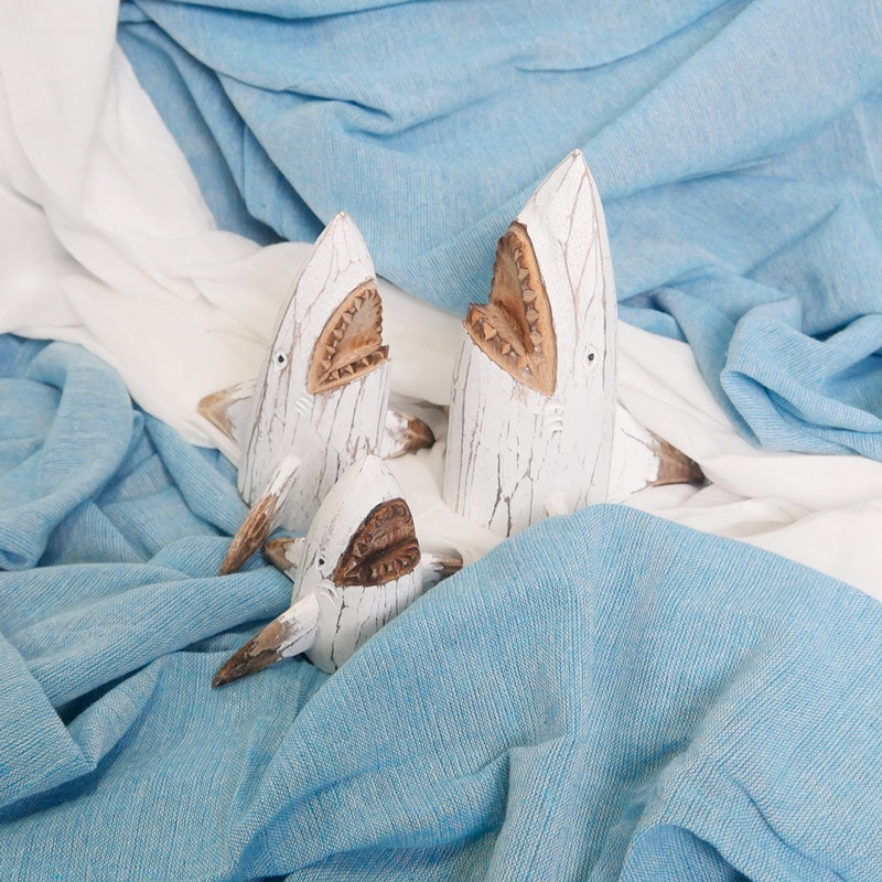 木彫りシャーク S サメ｜マライカ公式通販