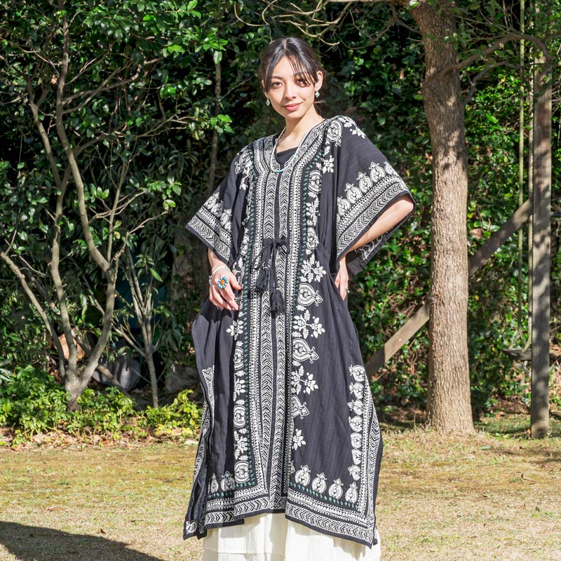 30 Off コットンドビー刺繍ポンチョワンピース マライカ公式通販