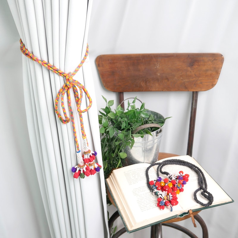 バンジャラ族タッセル付きマルチコード【メール便可】