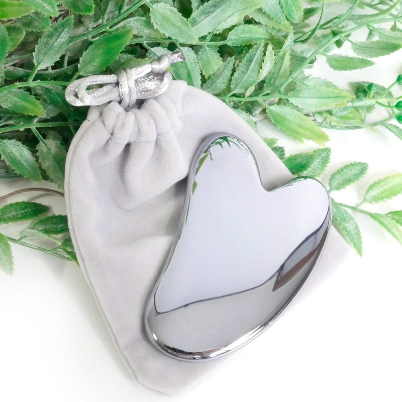 テラヘルツ鉱石カッサプレート かっさ フェイスマッサージ【メール便可