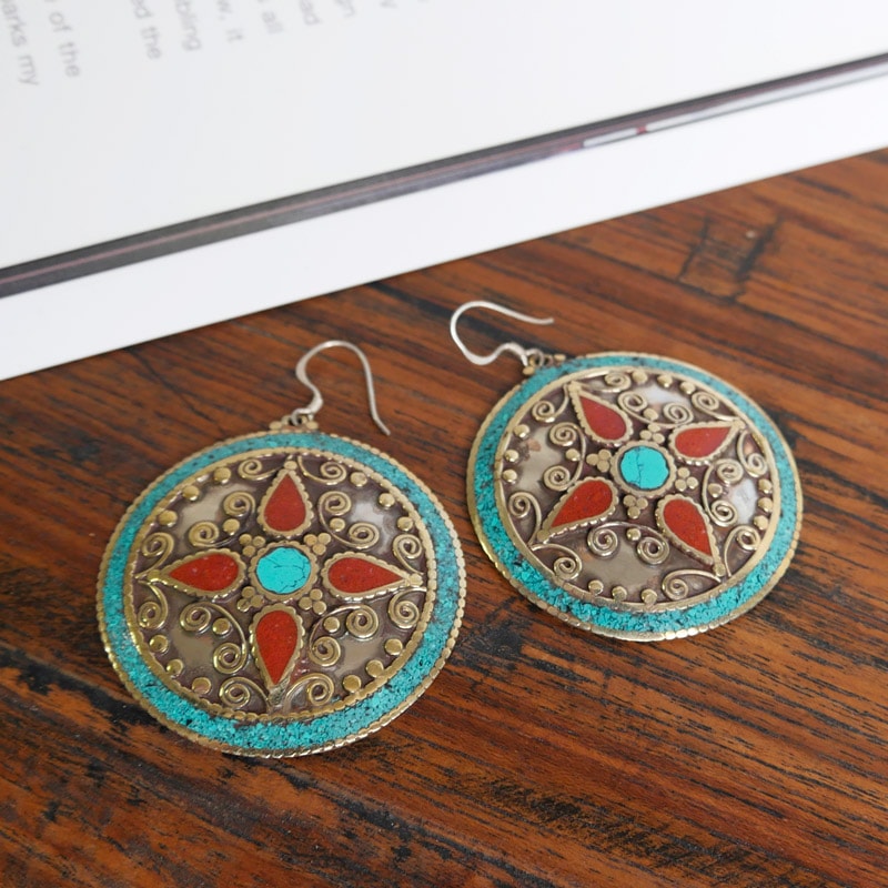 シルクロードピアス ラウンド