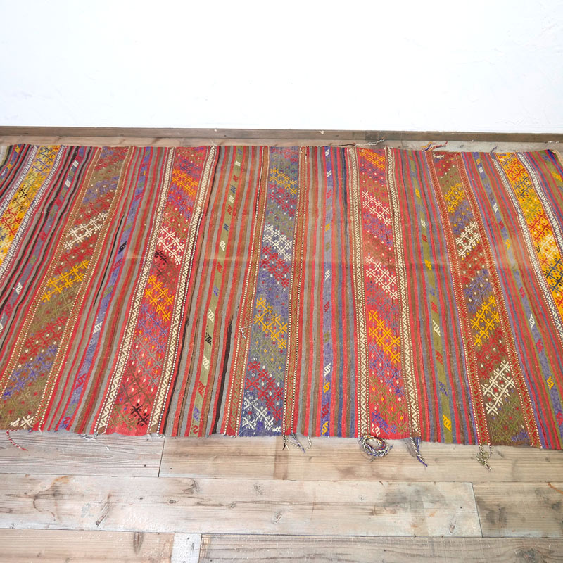 トルコ オールドキリム 155cm×257cm ラグマット｜マライカ公式通販