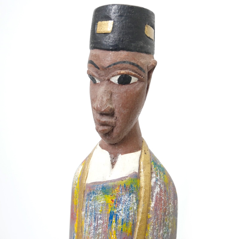 アフリカ ロビ族 木製コロン人形 20世紀中頃 民族彫刻工芸 民藝 アフリカ ロビ族 木製コロン人形 20世紀中頃 民族彫刻工芸 民藝