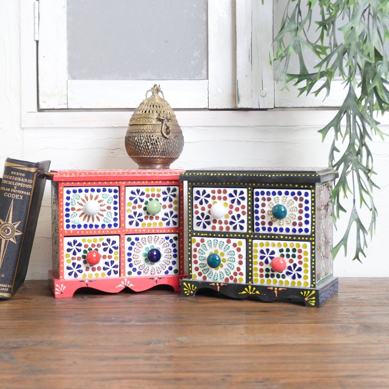 ペイントモザイクキャビネット(大)