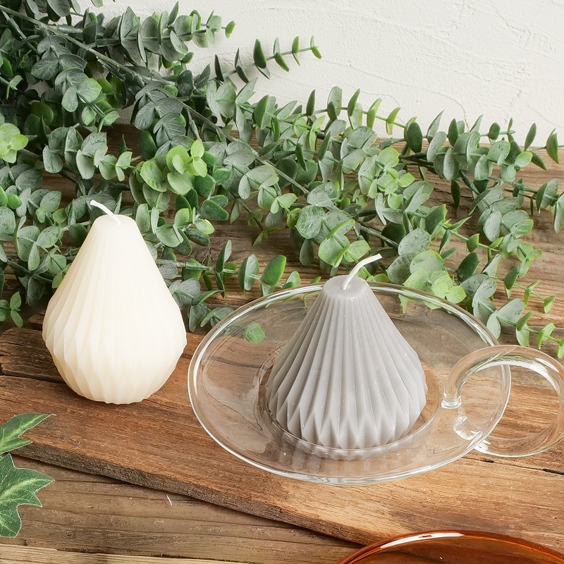 ソイワックスキャンドル ダイヤ型｜マライカ公式通販