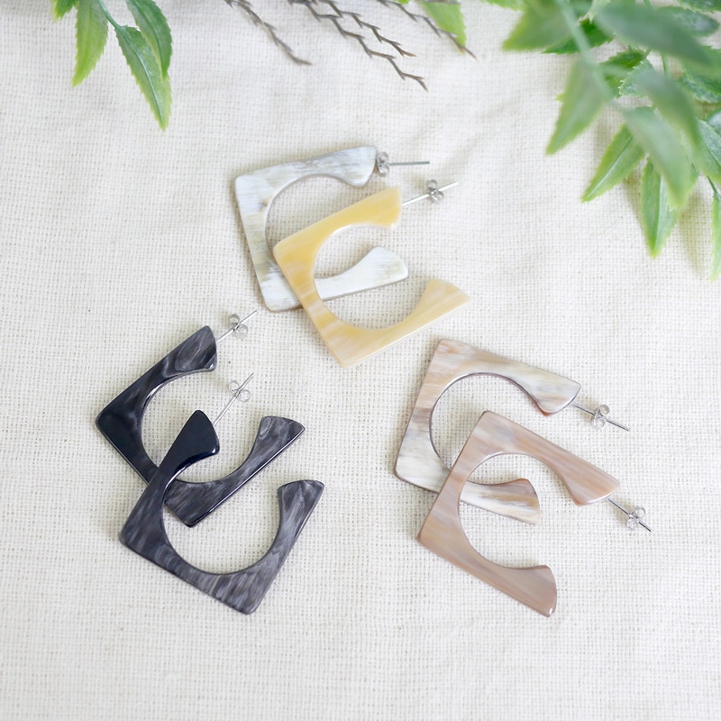 ホーンフックピアス