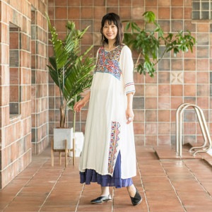 エスニック刺繍 ワンピース マライカ公式通販