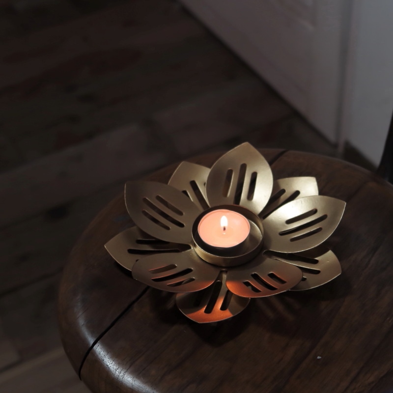 ロータスキャンドルホルダー