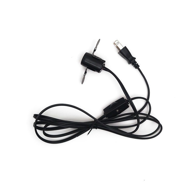 E17口径　コンセント用コード　160cm　【メール便可】