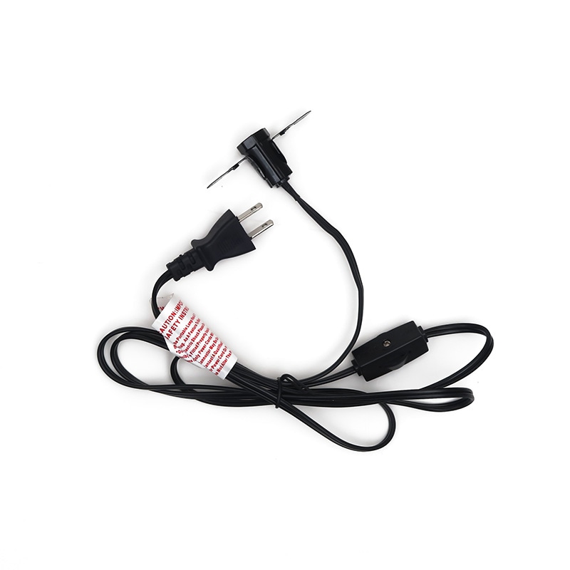 E12口径　コンセント用コード　160cm　【メール便可】