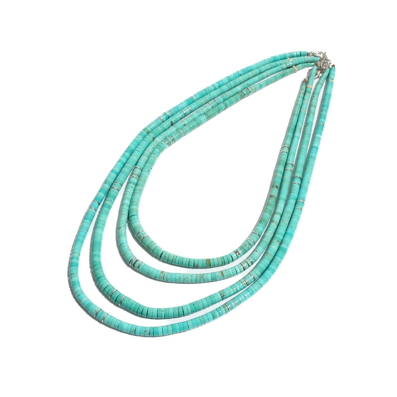 ◇size カルヴィンロバト ターコイズ ヒシネックレス｜マライカ公式通販