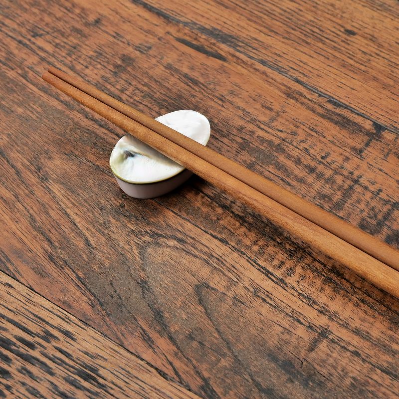 シェル楕円箸置き【メール便可】｜マライカ公式通販