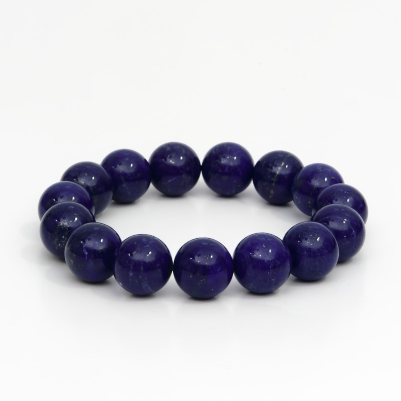 ラピスラズリ丸玉ブレスレット 12mm｜マライカ公式通販