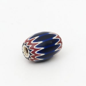 6層シェブロンビーズ 大玉 【Antique Venetian 6 Layer Chevron Beads