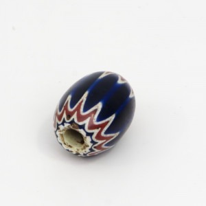 6層シェブロンビーズ 大玉 【Antique Venetian 6 Layer Chevron Beads