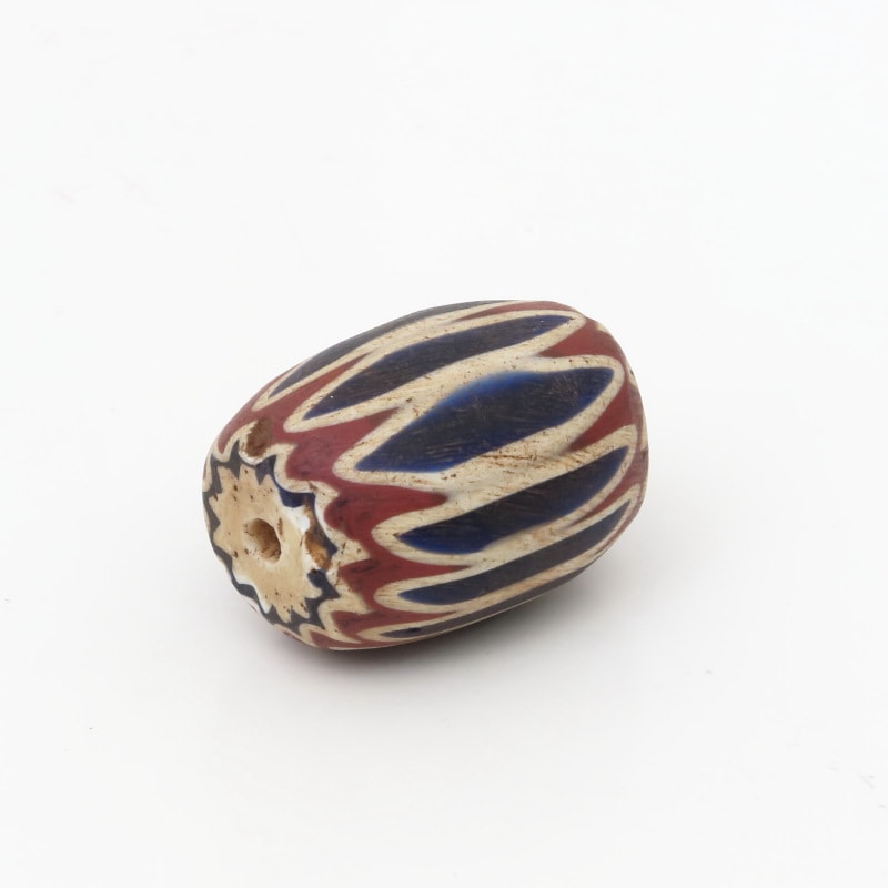 ⚠️バラ売り不可⚠️ シェブロン アンティーク ビーズ 6層シェブロンビーズ 特大玉 【Antique Venetian 6 Layer Chevron