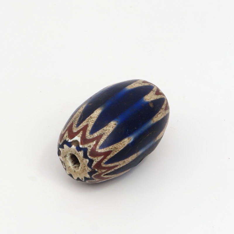 6層シェブロンビーズ 特大玉 【Antique Venetian 6 Layer Chevron