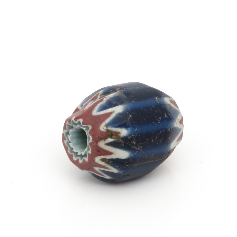 7層シェブロンビーズ 【Antique Venetian 7 Layer Chevron Beads