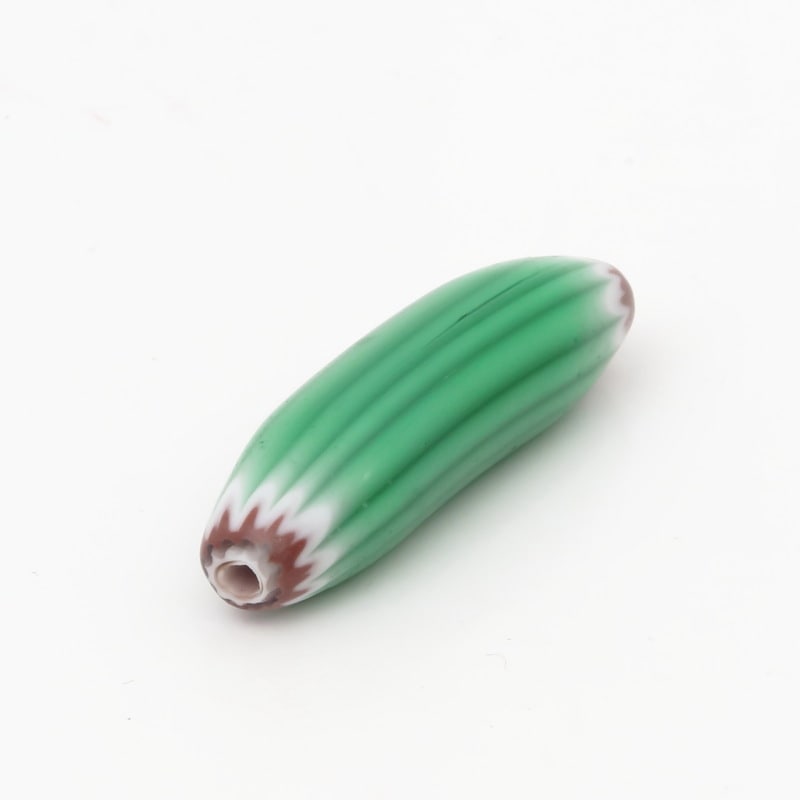 6層現代エルボーシェブロンビーズ　【Contemporary Venetian Chevron Beads】