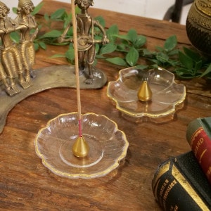 ガラスプレート香立｜マライカ公式通販