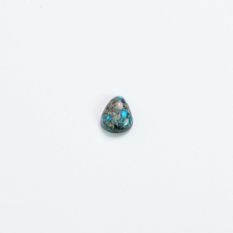 アパッチブルー 13mm×11mm ｜ルース｜インディアンジュエリーカスタムオーダー