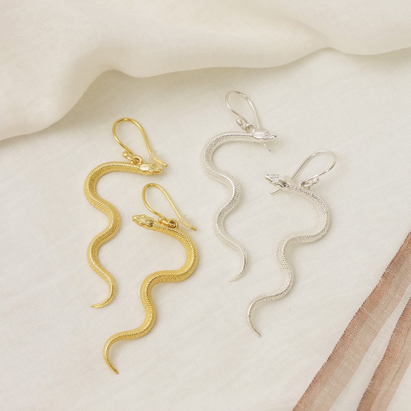 メタルスネークピアス【メール便可】