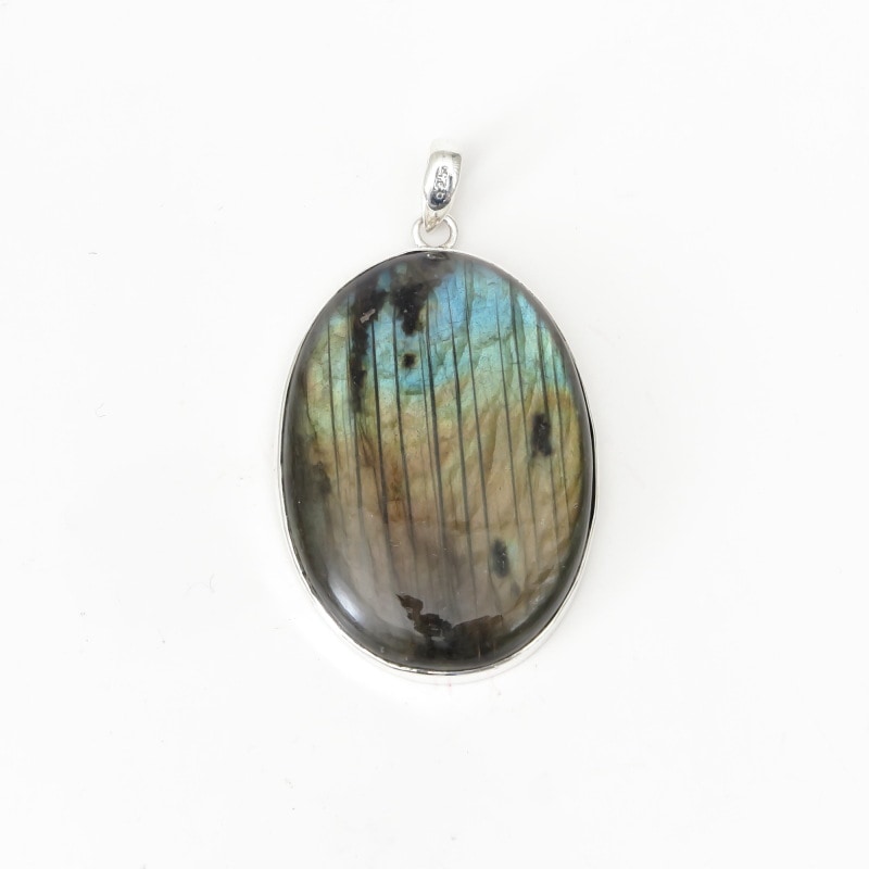 ラブラドライト シルバーペンダント｜マライカ公式通販