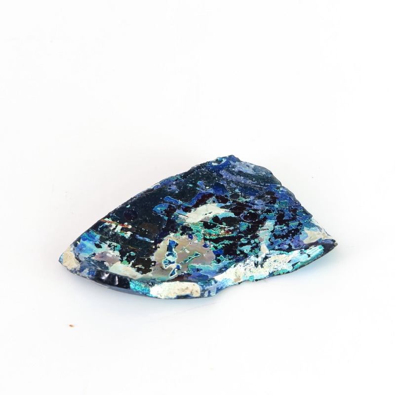 希少！ローマングラス銀化片　【Ancient Roman Iridescent Glass】