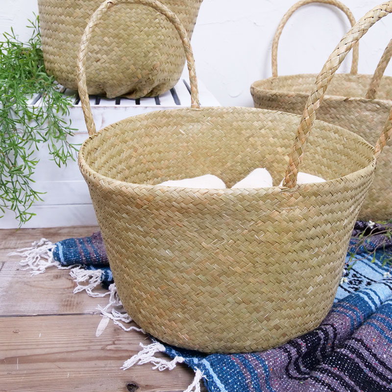 シーグラスバスケットMサイズ