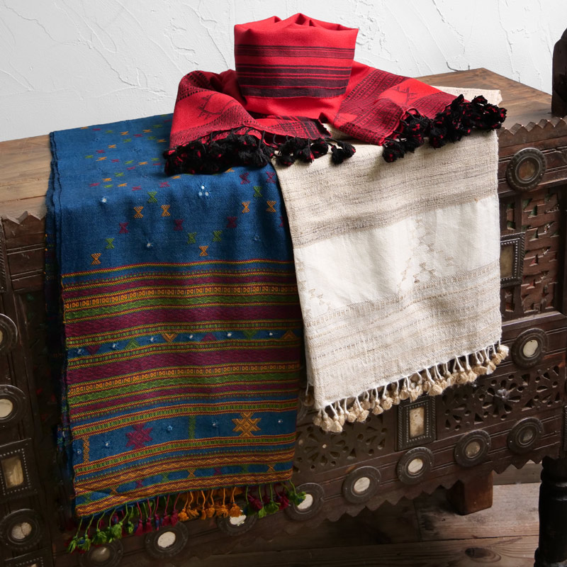 ブジョリシルクウールショール