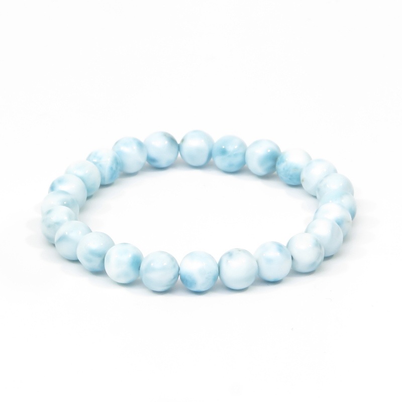 ラリマー丸玉ブレスレット 7mm｜マライカ公式通販