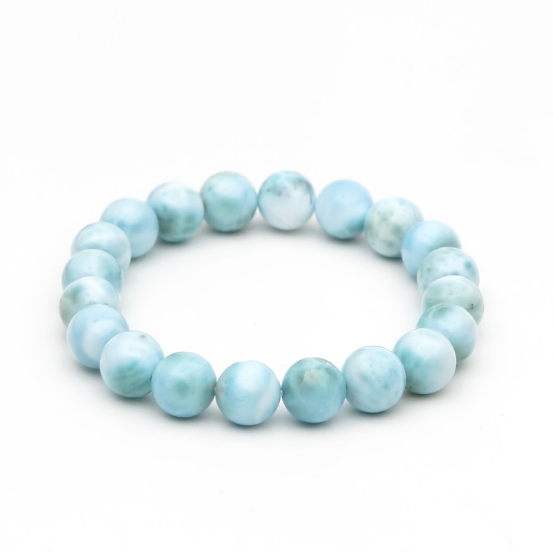 Larimar✴︎ラリマー 天然石 ブレスレット 9mm玉 000000036116_ZsanTj1.jpg