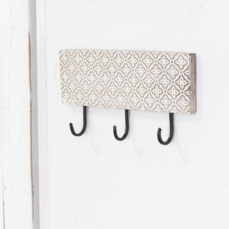 ウッド壁掛けフック