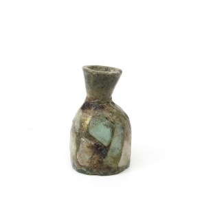 ローマングラス貼り合わせモザイク小瓶【Ancient Roman Glass
