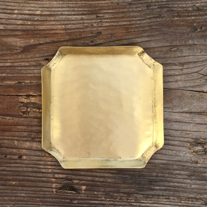 モダン真鍮トレイ【メール便可】