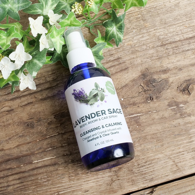天然フレグランススプレー　ラベンダーセージ　スマッジング・浄化