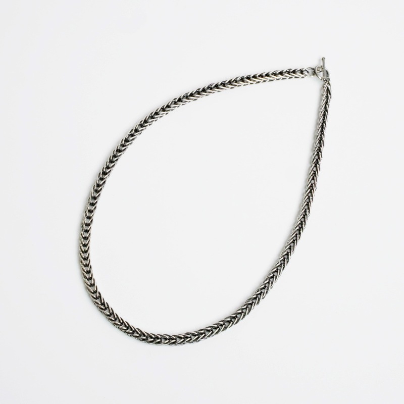 53cm スティーブアルビソ ダブルマネーチェーンS ネックレス