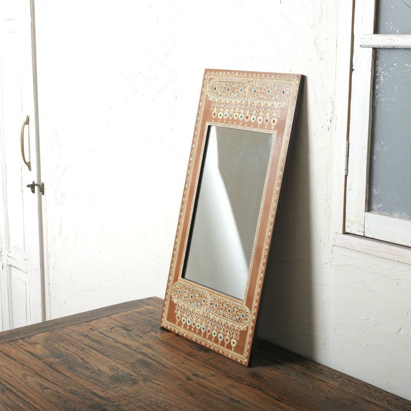 メヘンディペイントミラー Lサイズ｜マライカ公式通販