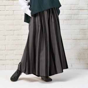 【Max Mara】Ladino ストライプ シルクツイル ワイドパンツ コットンワイドストライプワイドパンツ｜マライカ公式通販