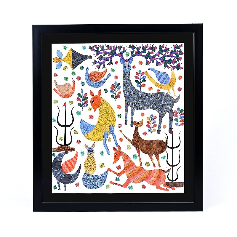 ゴンドペイント 額装済｜マライカ公式通販