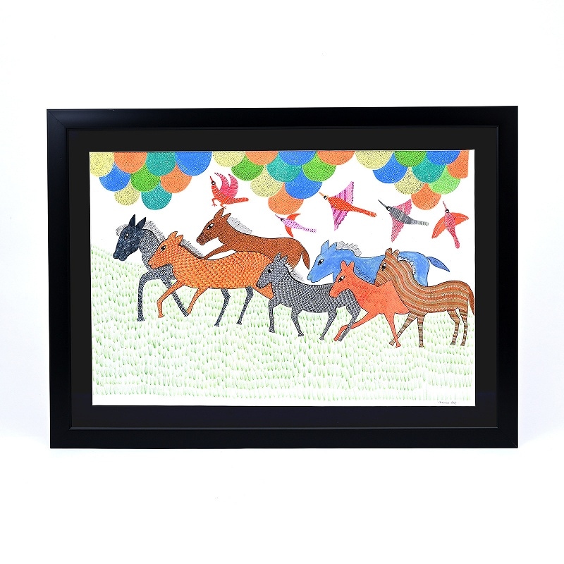 ゴンドペイント 額装済｜マライカ公式通販