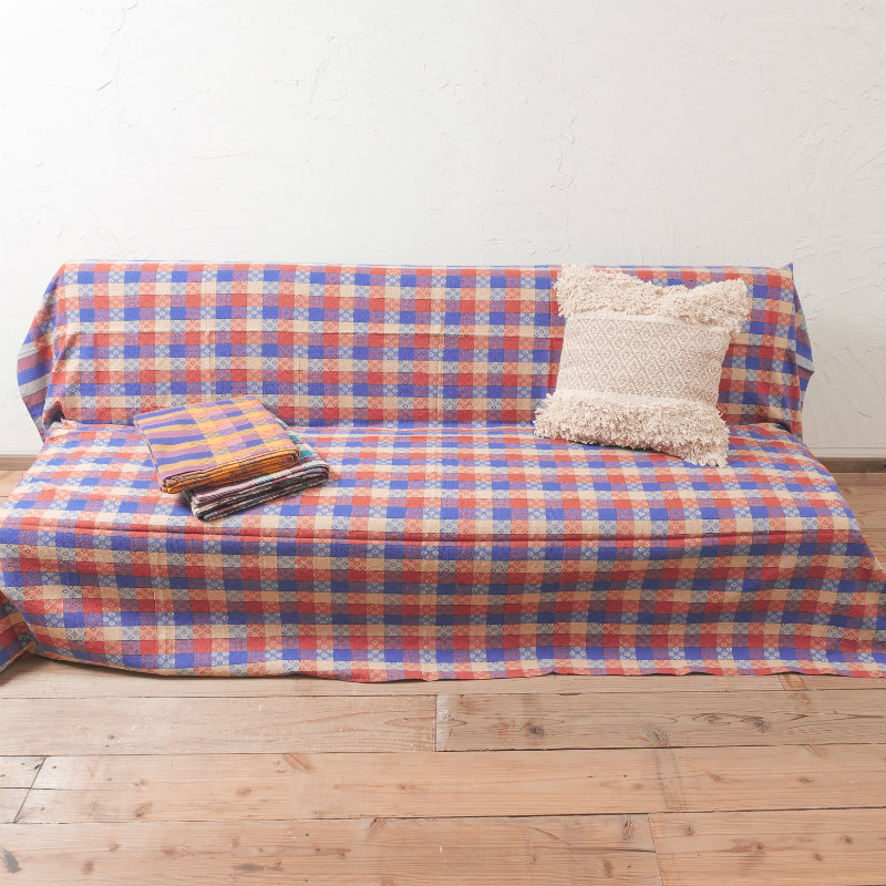 【アフリカンプリント】ホットカーペット アフリカンプリント】ホットカーペット