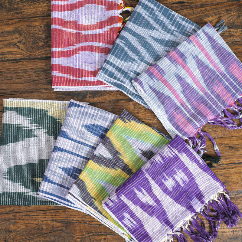 ブズ(ウズベキスタンイカット)ストール 【メール便可】｜マライカ公式通販