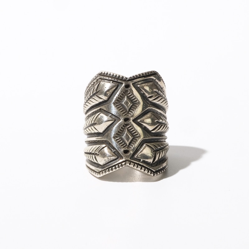 16号相当 ハリソンジム スタンプワーク ワイドリング｜マライカ公式通販