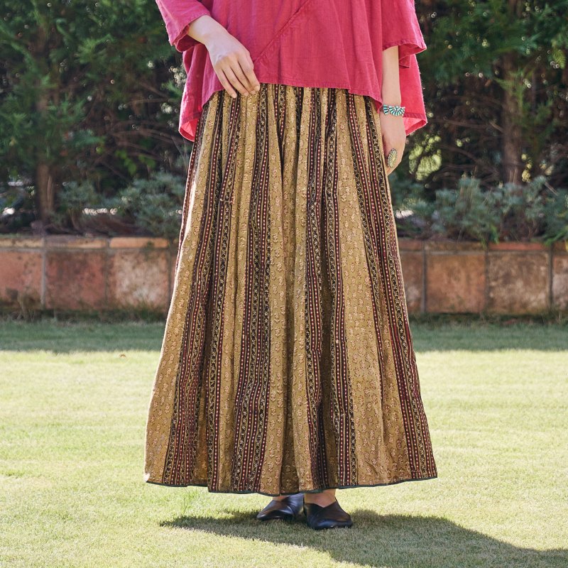 ファラトプリントボリュームスカート｜マライカ公式通販 