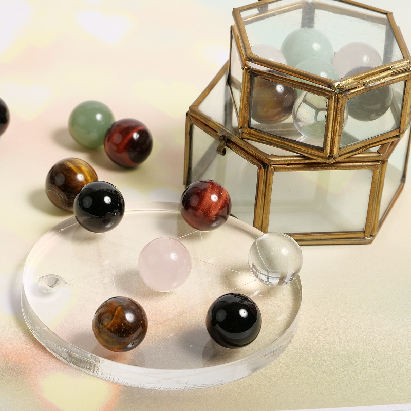 天然石玉 2cm【メール便可】 お守りパワーストーン｜マライカ公式通販