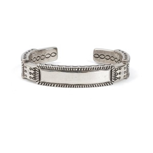 CHAOS バングル 147mm クアッドショーティ フォーサイドスタンプ コインバングル