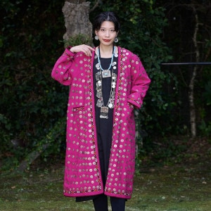 ☆一点もの☆ MALAIKA アフガニスタンジャケット　トルクメン族　クルテ アフガニスタンジャケット クルテ｜マライカ公式通販