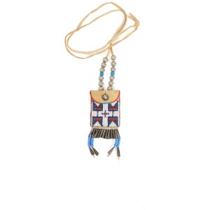 Dave Chavarria ビーズワーク メディスンネックレス サンタクララ デイブチャバリア ビーズワーク メディスン ネックレス